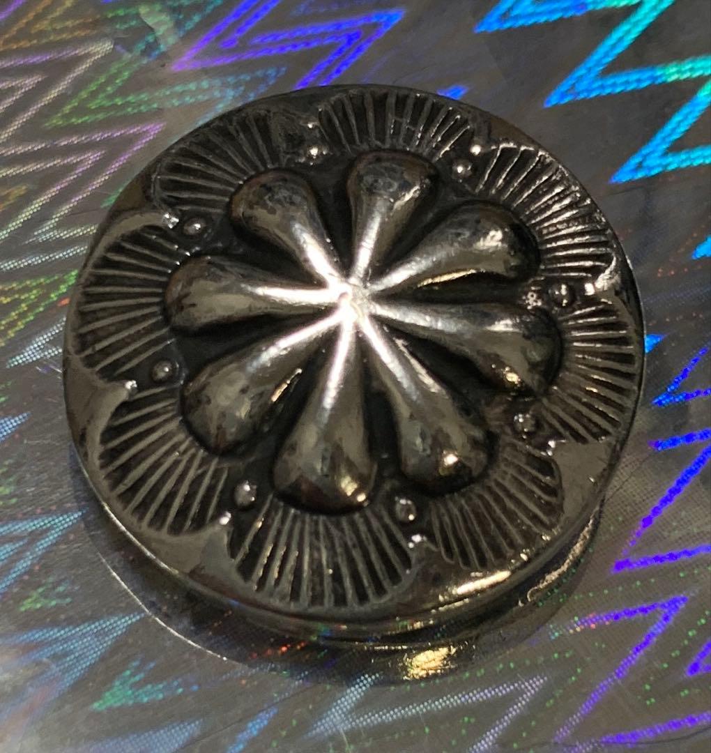 【美品‼️】 ☆BIGTWIN レア シルバーコンチョボタンタイプ