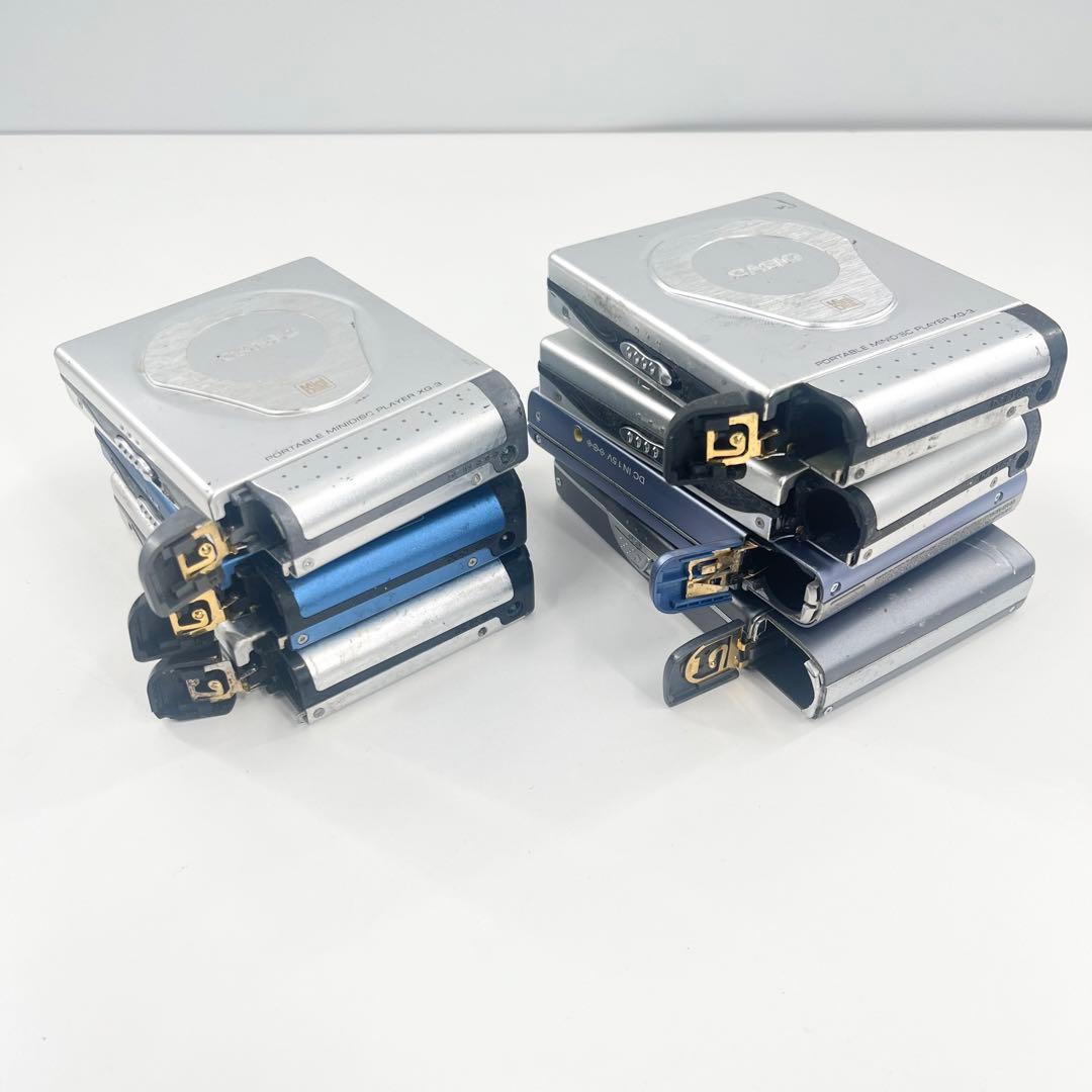 SONY 等 MDウォークマン MDプレーヤー 8個 まとめ売り