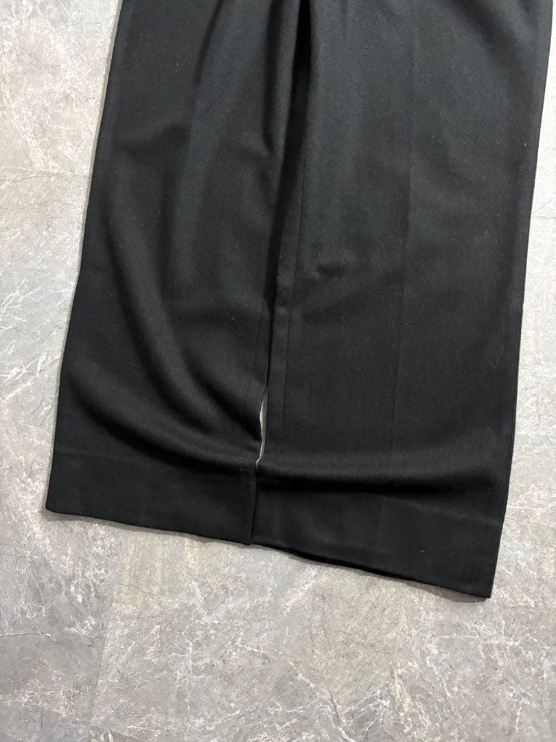 パンツ 90s Vintage pure wool 2tuck wide slacks