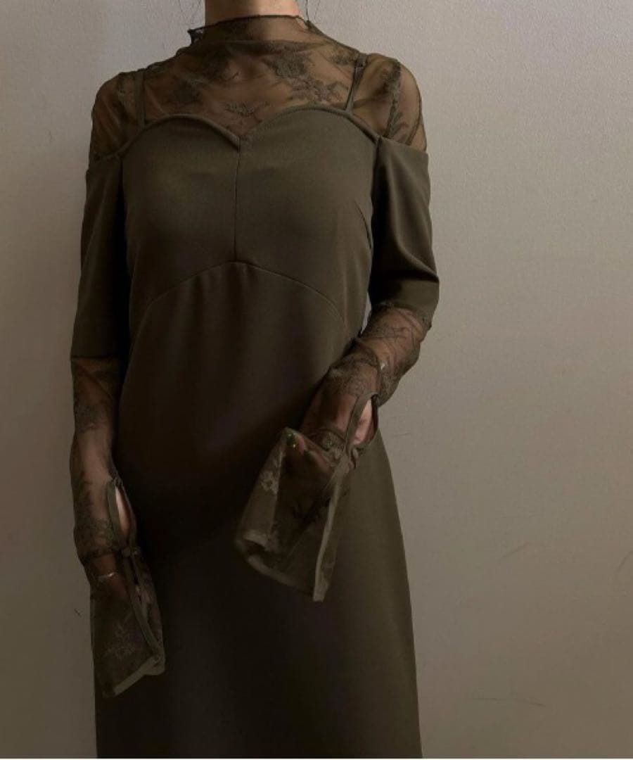 スーツ・フォーマル・ドレス Ameri / LACE TOP SET FASCINATION DRESS