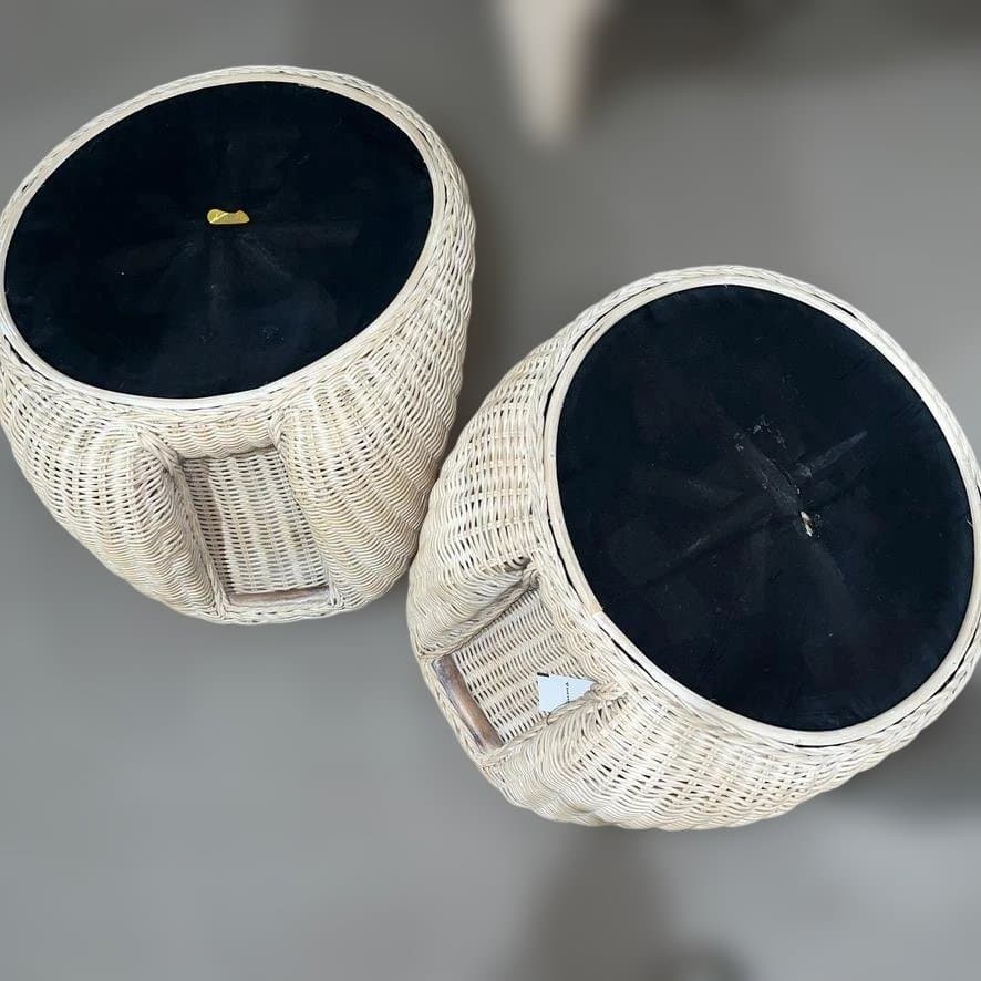 桜屋工業 CHERRY ラタン座椅子2つセット RA-804