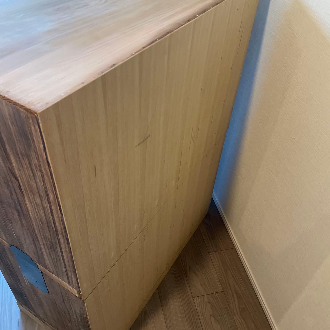 42 43)桐箪笥　アンティーク　チェスト　古家具　和箪笥　着物