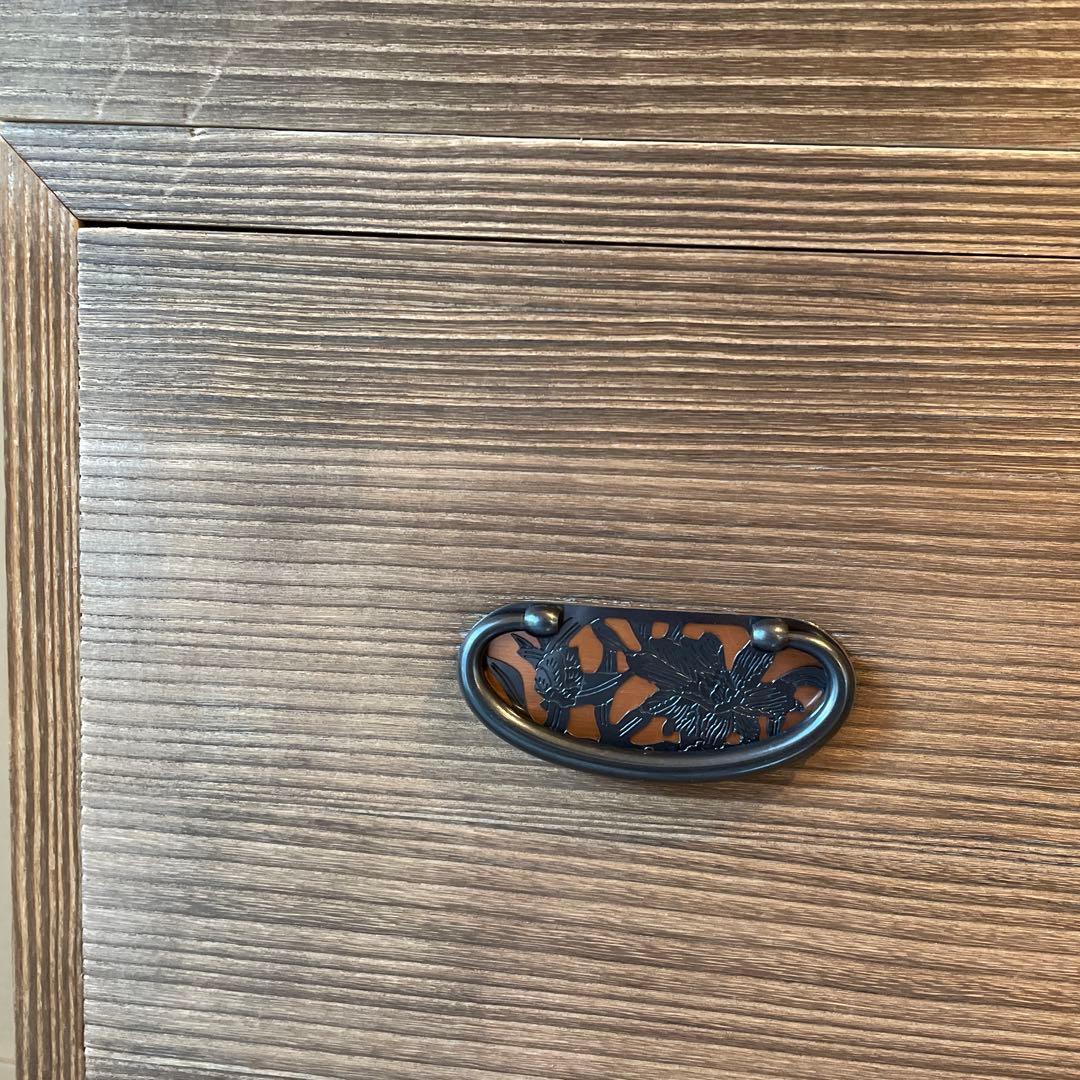 42 43)桐箪笥　アンティーク　チェスト　古家具　和箪笥　着物