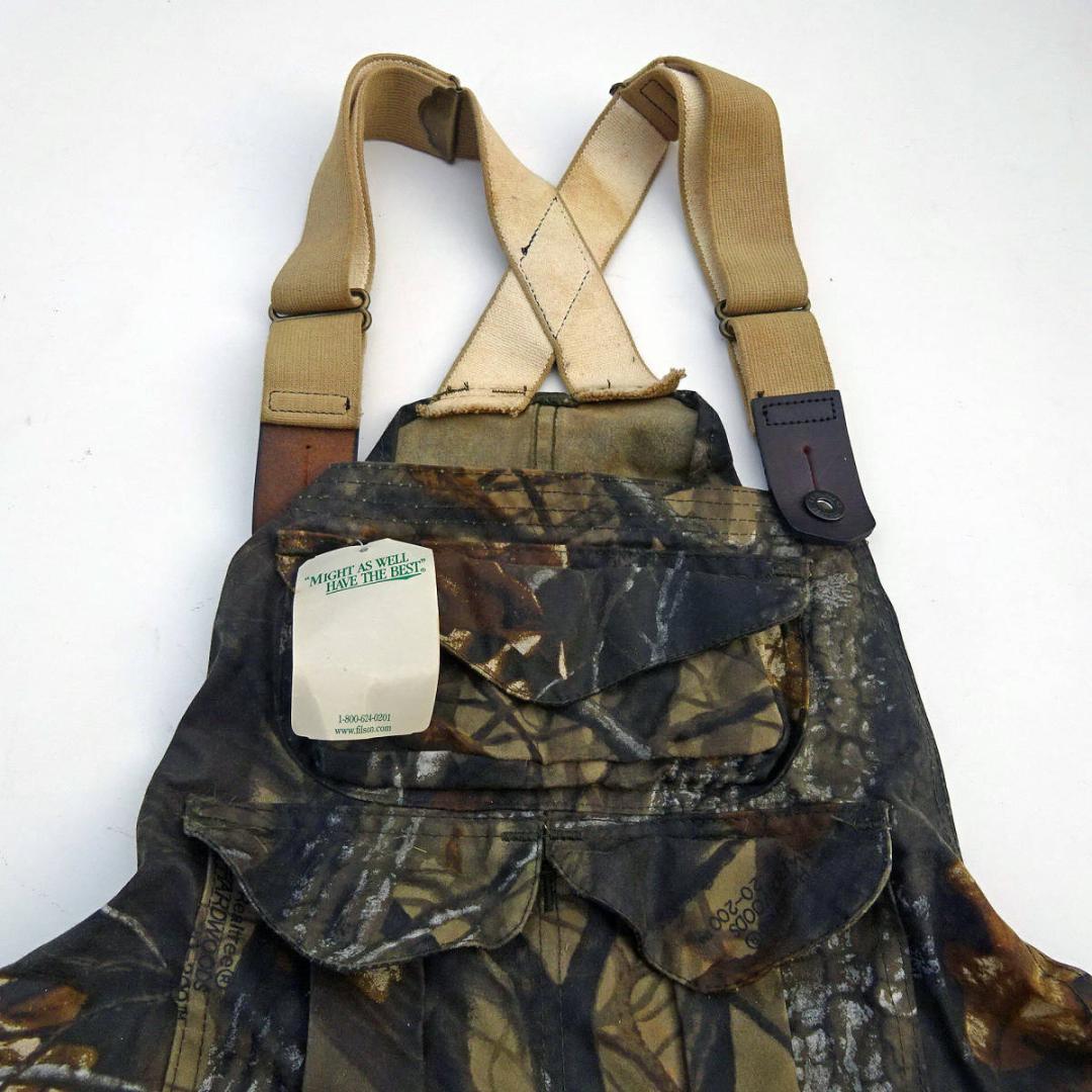 フィルソン オイルド加工ワックスオーバーオール FILSON リアルツリーつなぎ