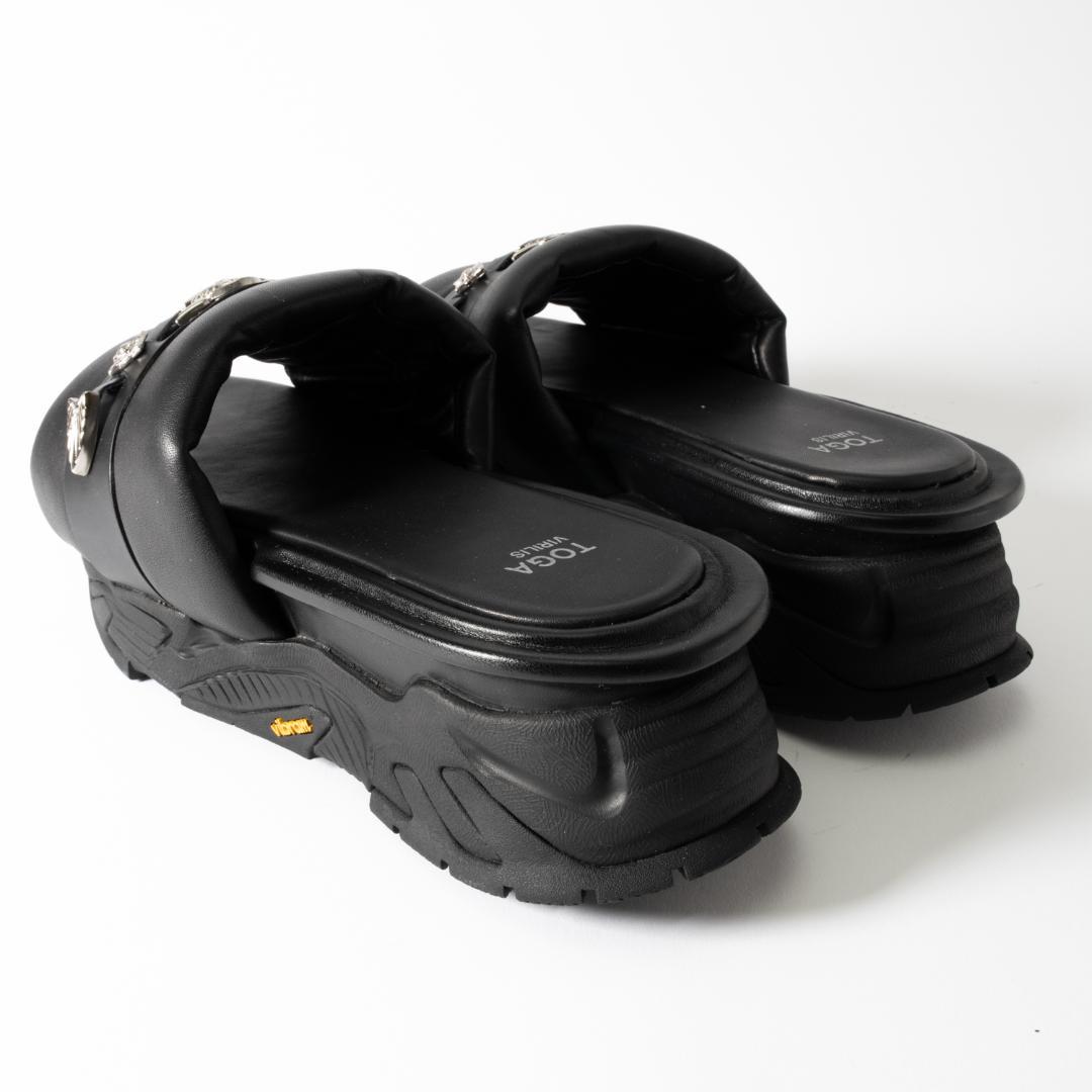 新品 TOGA VIRILIS BLACK SOFT LEATHER 43