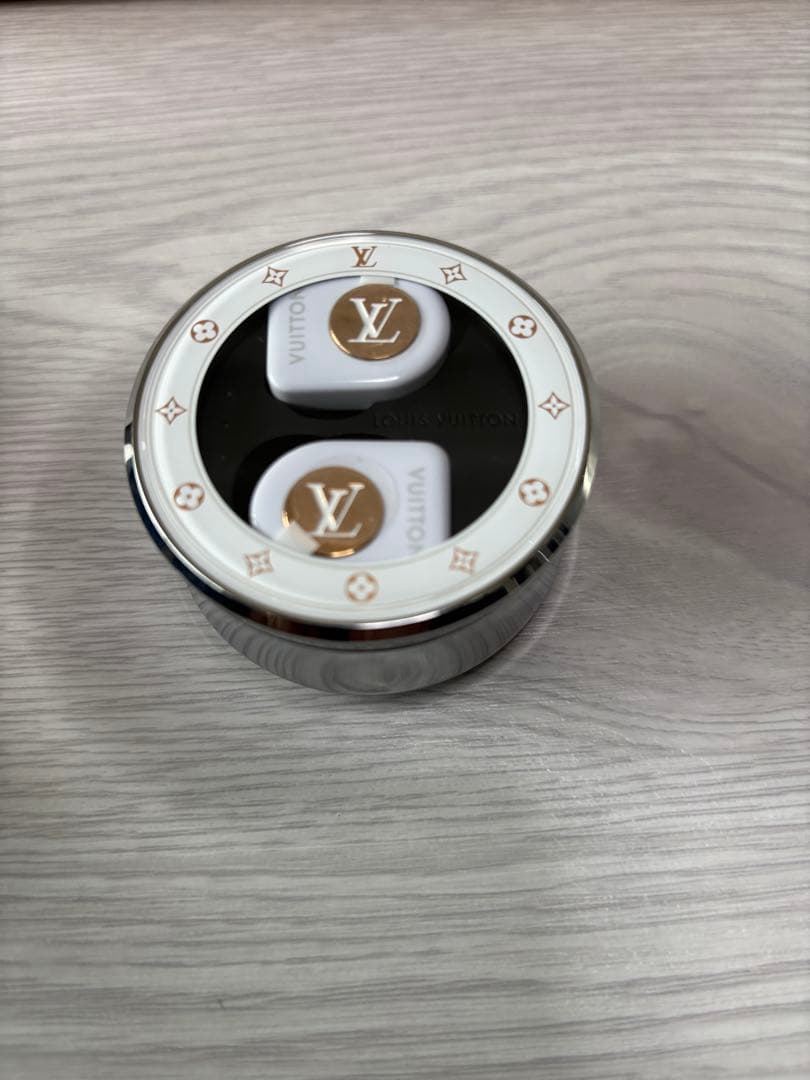 【ジャンク品】ルイヴィトン ワイヤレス イヤホン モノグラム LV ホライゾン