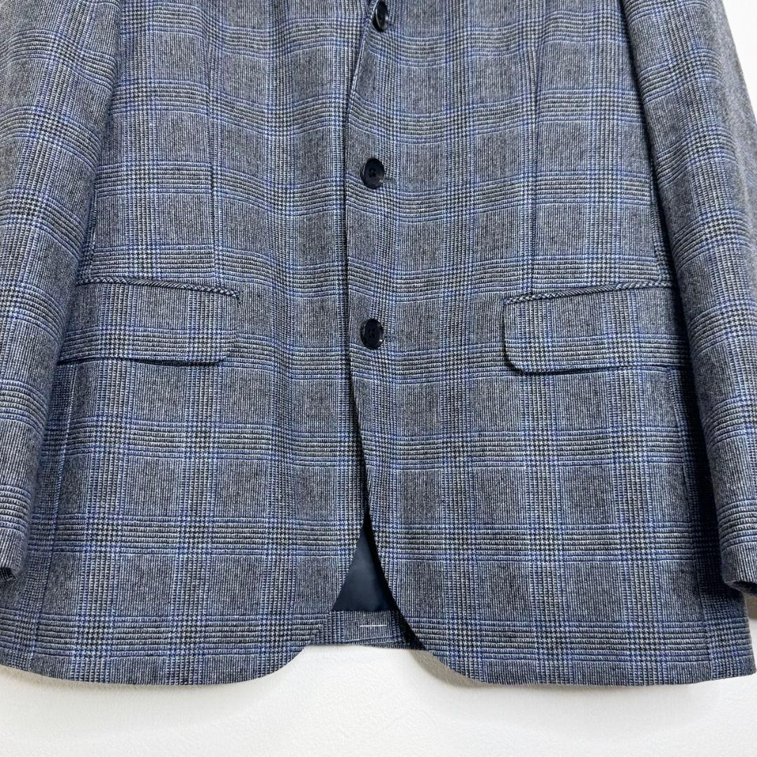 【タグ付き】23区homme イタリア製ウールブレンド生地 テーラードジャケット