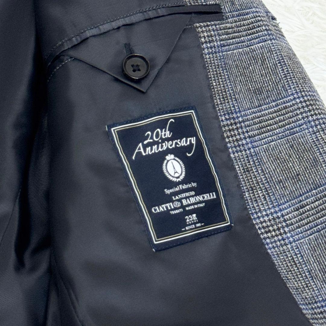 【タグ付き】23区homme イタリア製ウールブレンド生地 テーラードジャケット