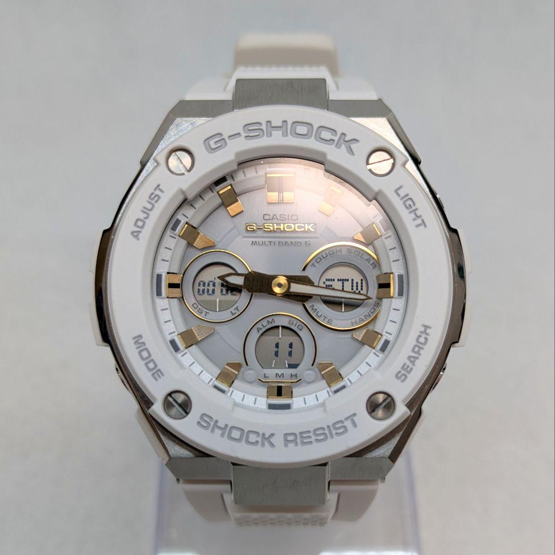 美品♪G-SHOCK GST-W300 G-STEEL ソーラー電波