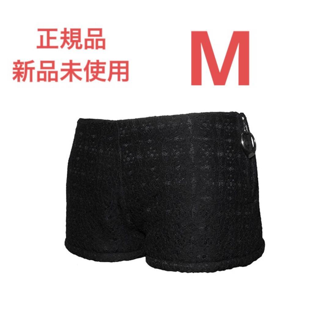 S ring biker shorts lace black Mサイズ ②
