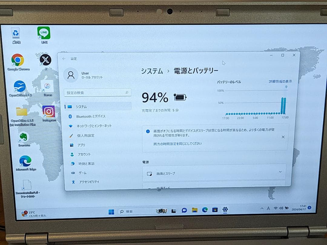パナソニック レッツノート/Let's Note/付属品有/シルバー