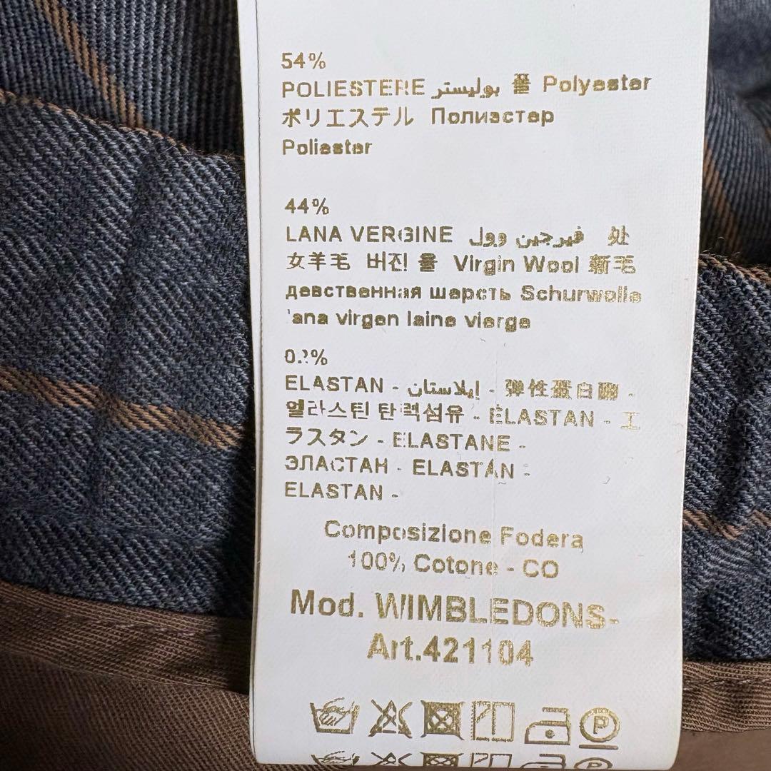 美品★ウール混BRIGLIA 1949 （ブリリア ） Wimbledons