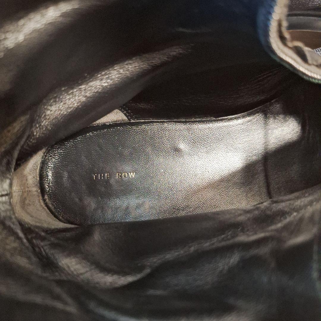 最終　the row zipped boots　サイズ36　箱、袋付
