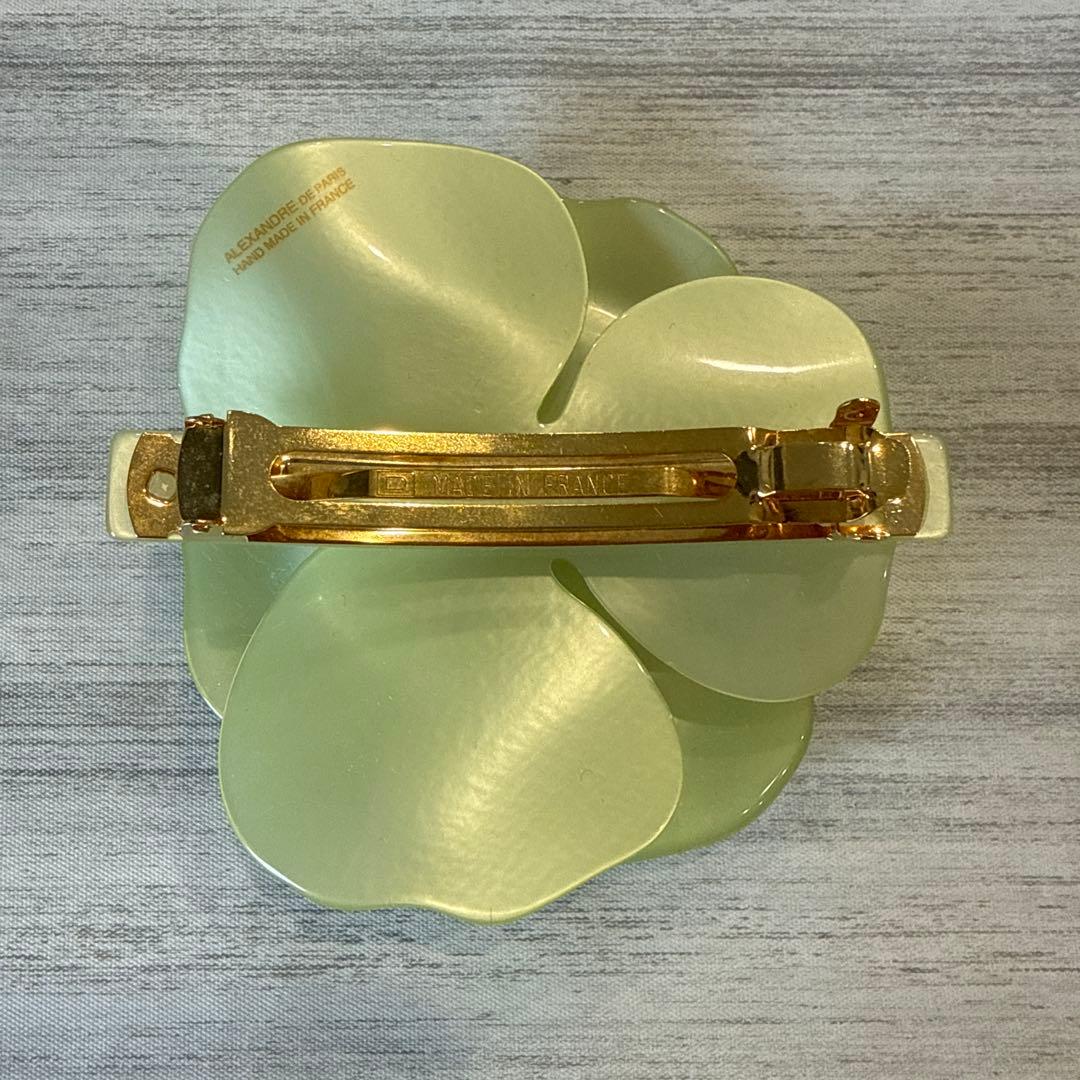 is omine　アレクサンドル　ドゥ　パリ　バレッタ　グリーン