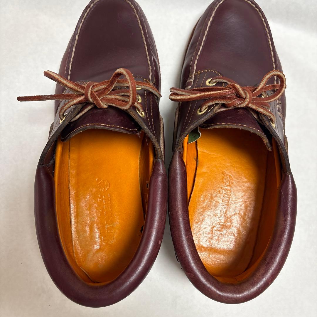 Timberland スリーアイ(3eye) クラシックラグ　バーガンディ