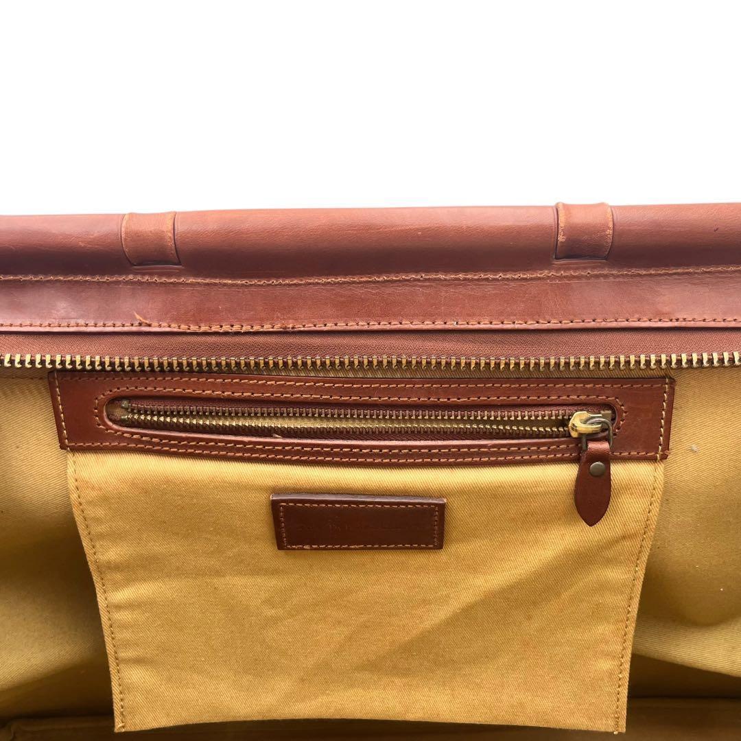 希少 ポロラルフローレン　ヴィンテージ ドクター ボストンバッグ PVC レザー