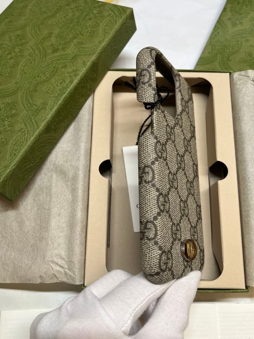 【新品未使用】GUCCI iPhone13 PROケース　オフディア　01