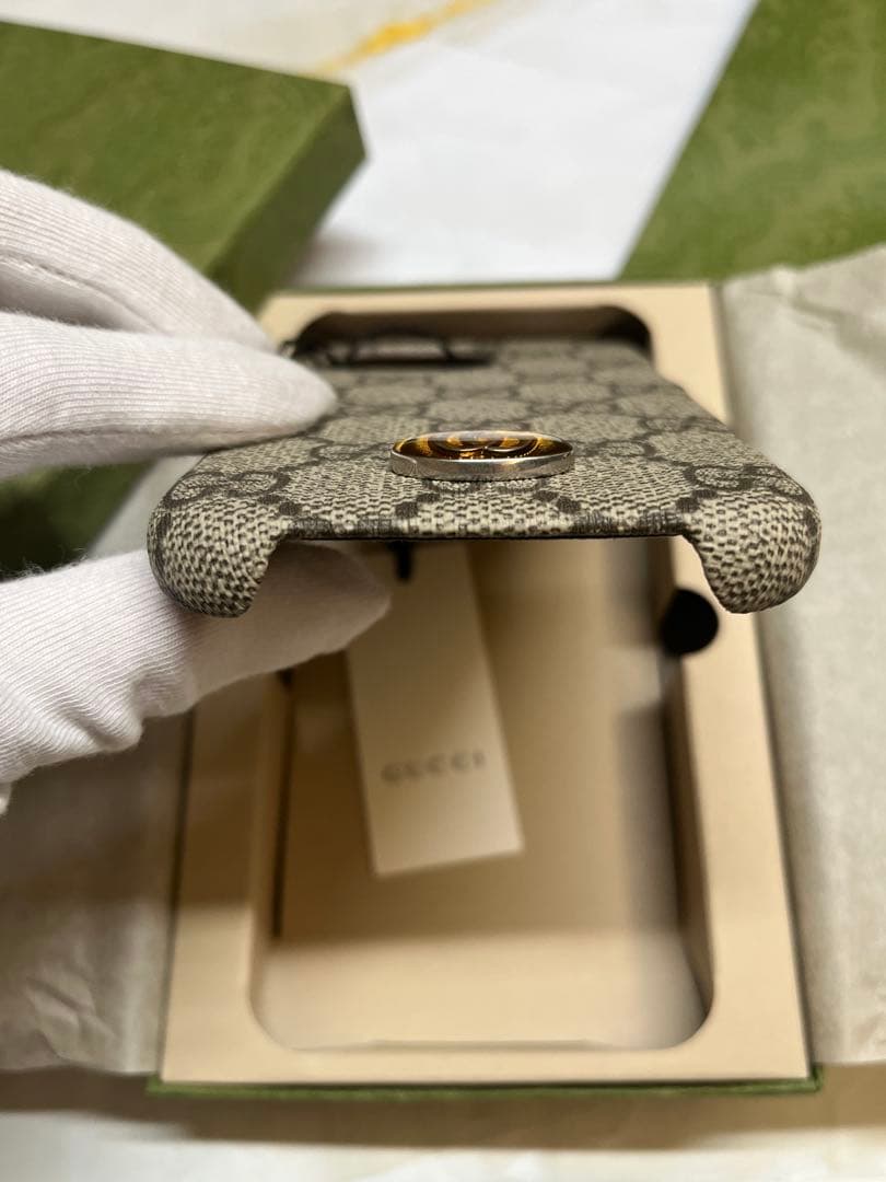 【新品未使用】GUCCI iPhone13 PROケース　オフディア　01