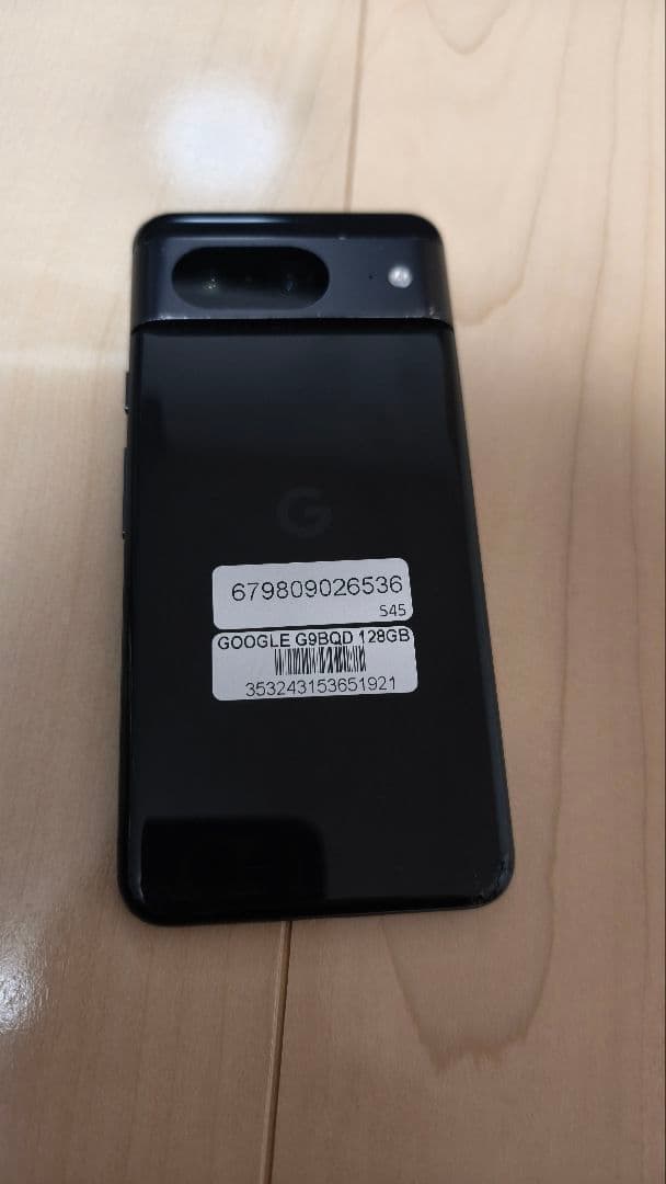 Google Pixel 8 黒 128GB 海外版　SIMフリー