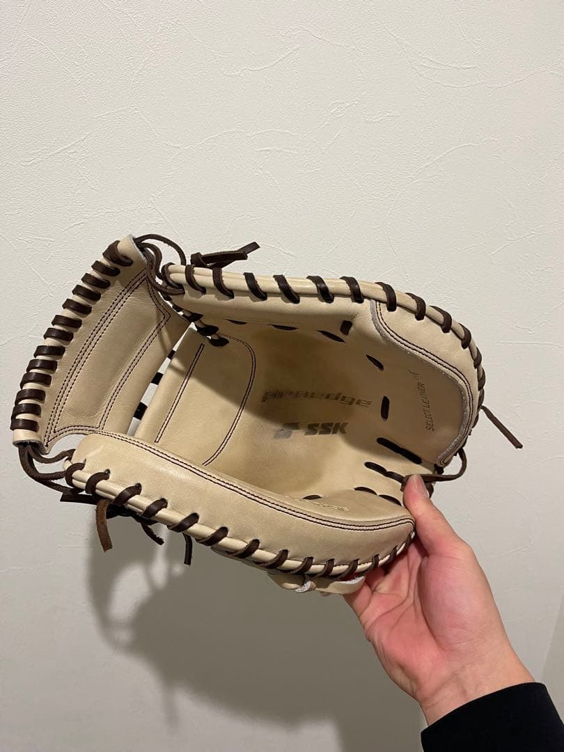 SSK軟式梅野モデルキャッチャーミット キャメル