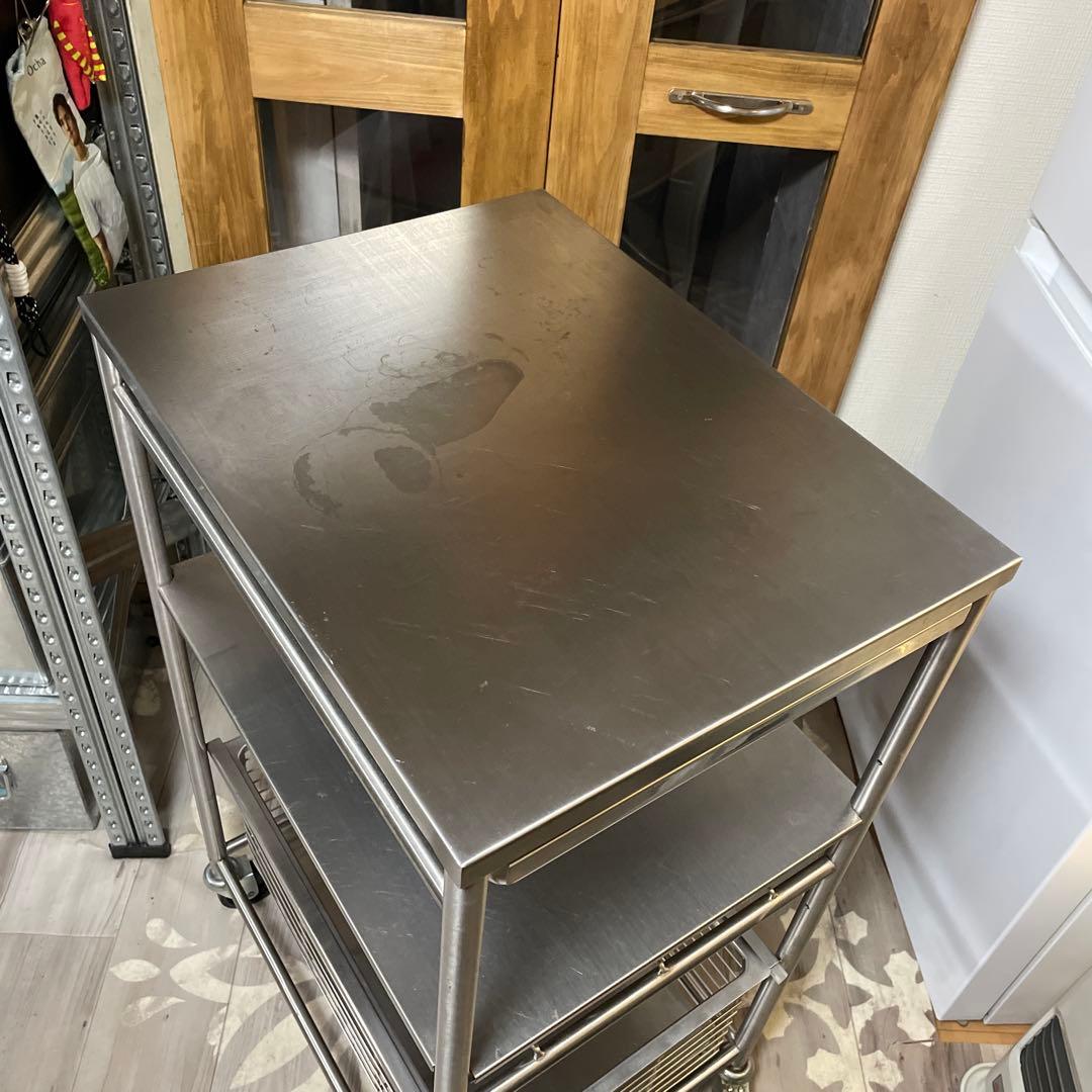 IKEA イケア GRUNDTAL グルンダール ステンレスワゴン