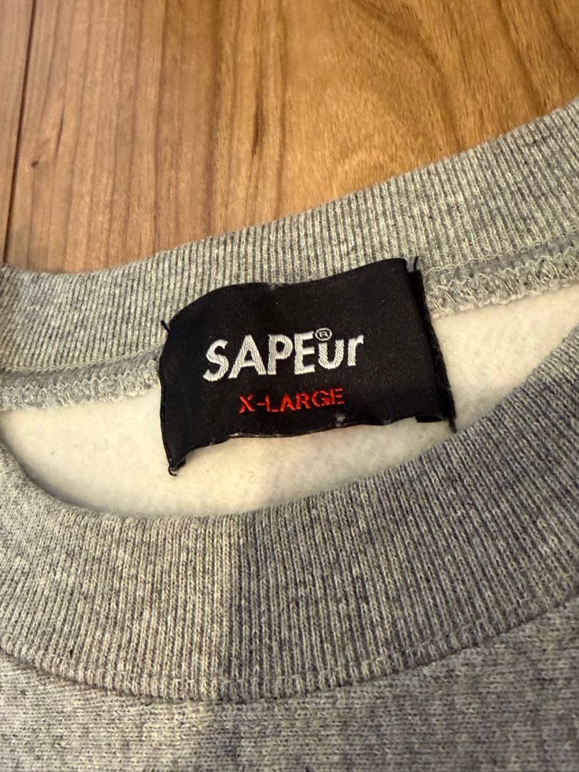 ⭐︎最終値下⭐︎美品 希少 SAPEur サプール スウェット 浜田雅功 XLサイズ