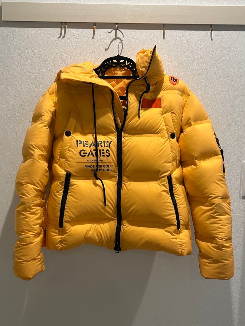PEARLY GATES オレンジ系ダウンジャケット