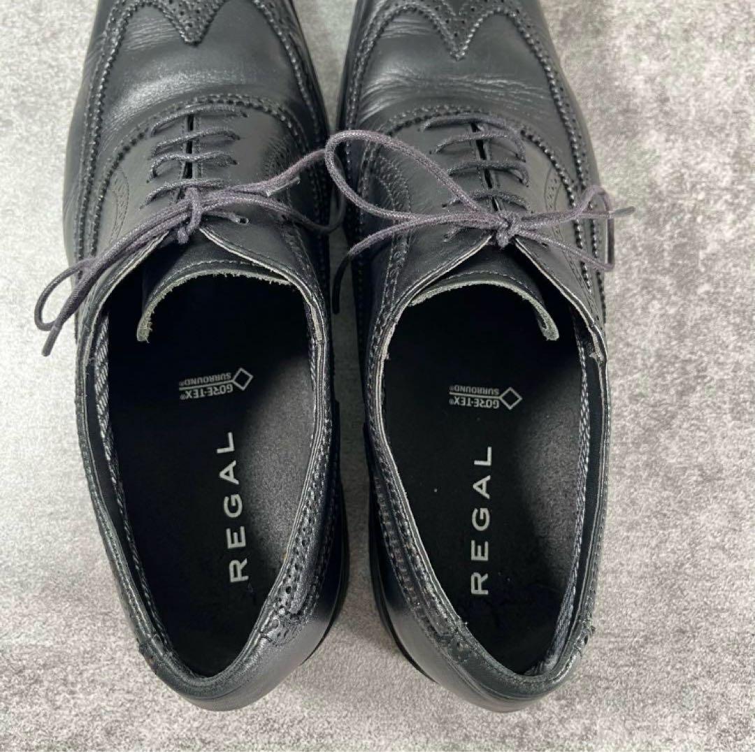 REGAL リーガル ウィングチップ GORE-TEX 27cm 黒