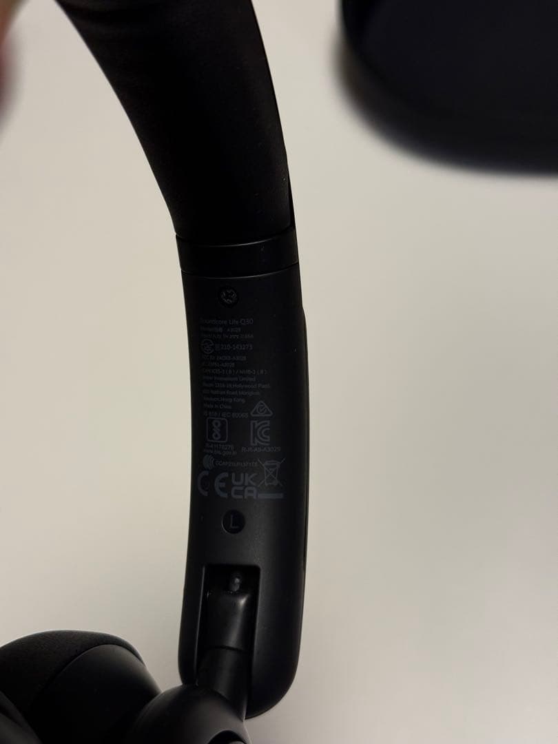 soundcore ワイヤレスヘッドホン ブラック