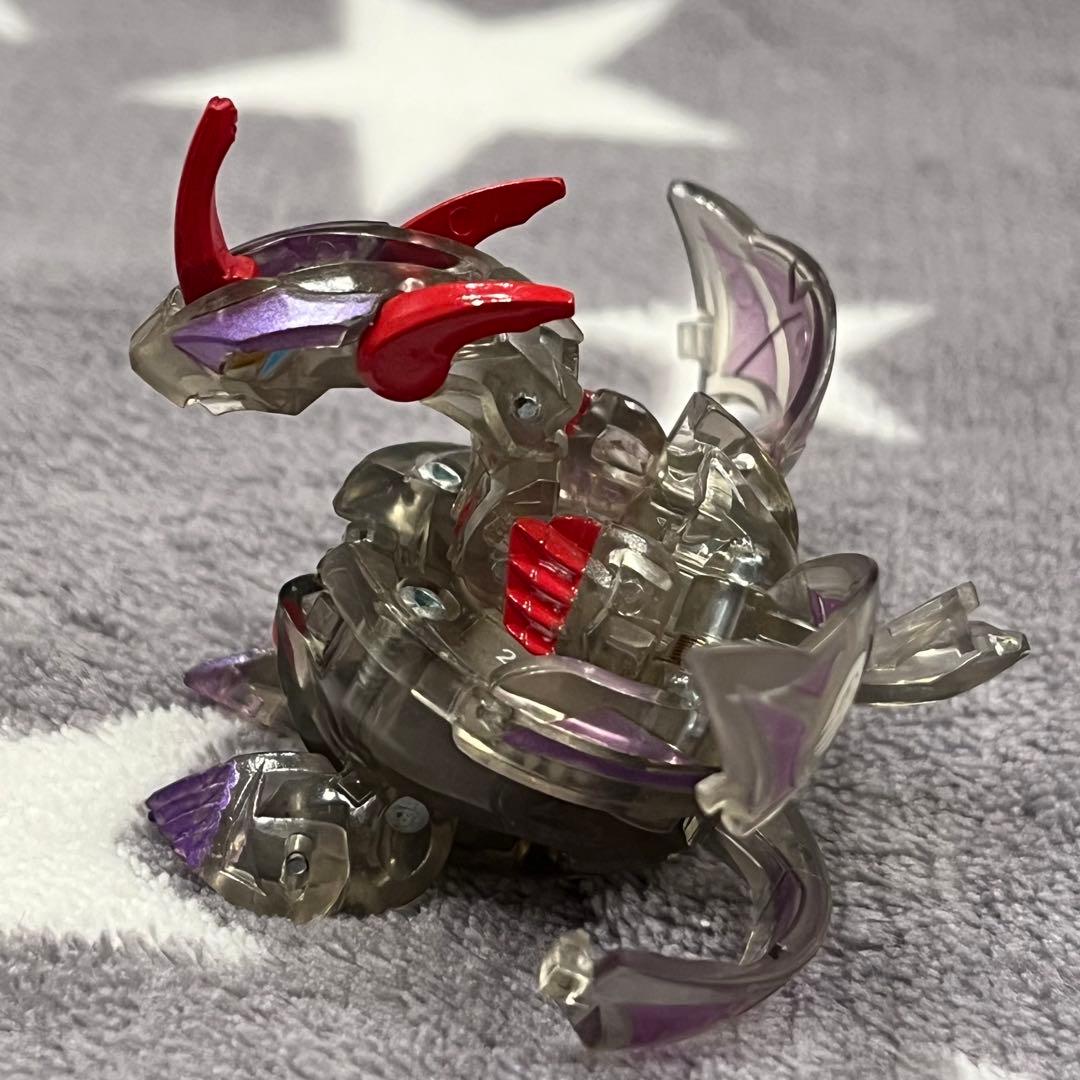 BAKUGAN 爆丸 ダークオン・クロス・ドラゴノイド クリアブラック