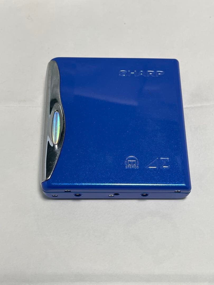 SHARP シャープ MD プレーヤー MD-DS55-A ブルー