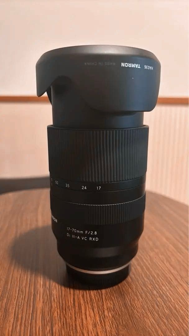 タムロン 17-70mm F/2.8 Di ⅲ-A VC RXD Xマウント