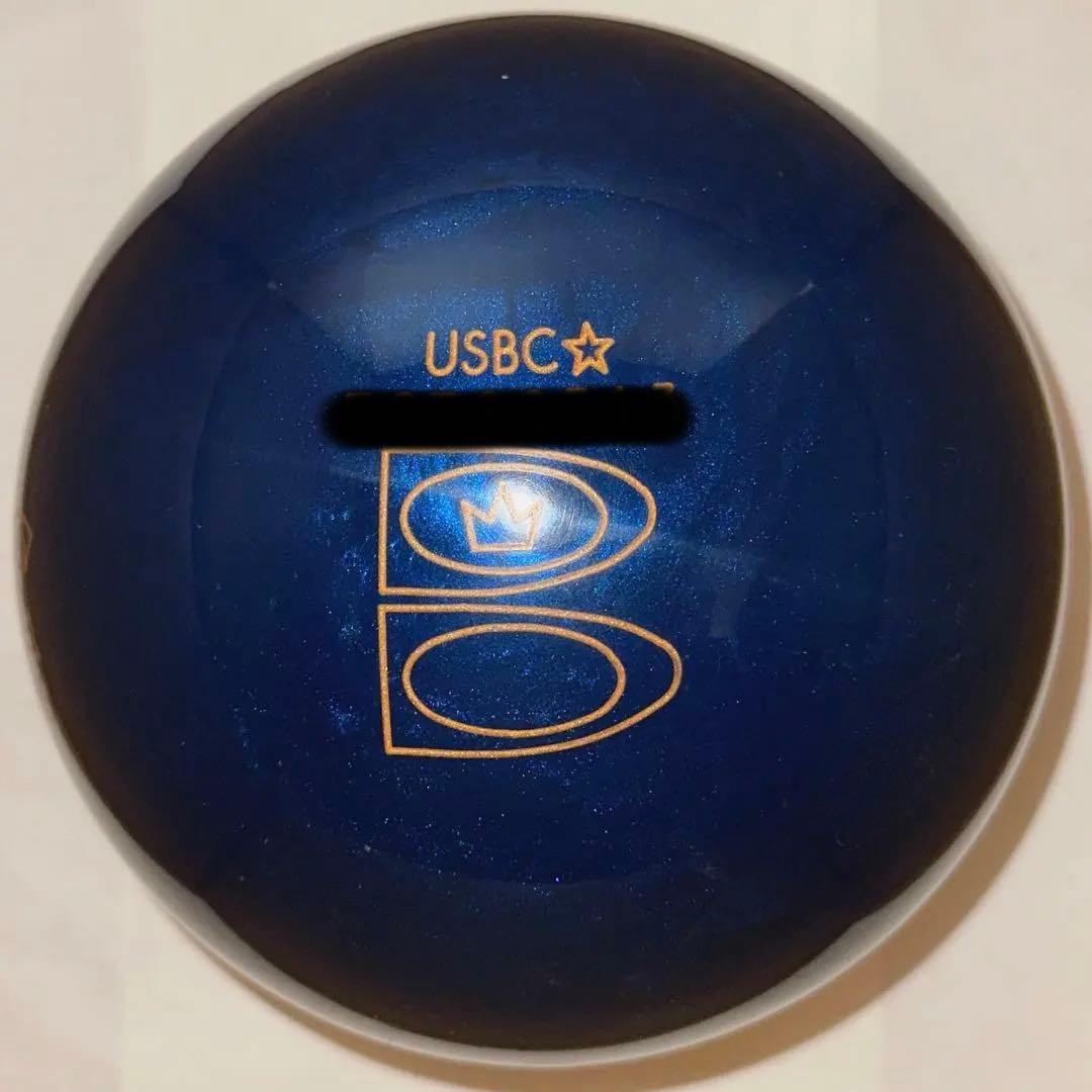 ブランズウィック メーリージャブミッドナイトブルー ボウリングボール 15ポンド