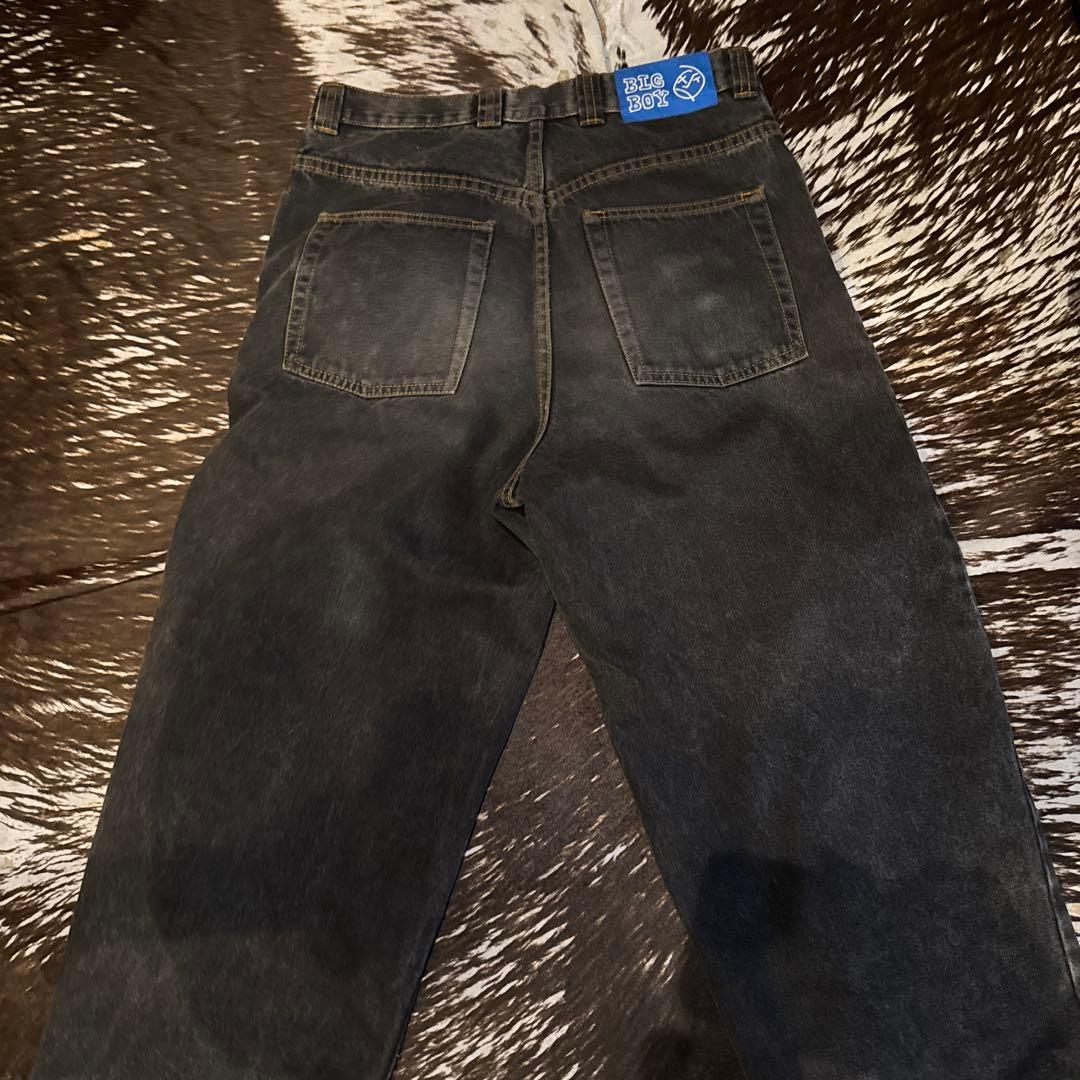 POLAR SKATE BIGBOY 旧ロゴ　s デニム