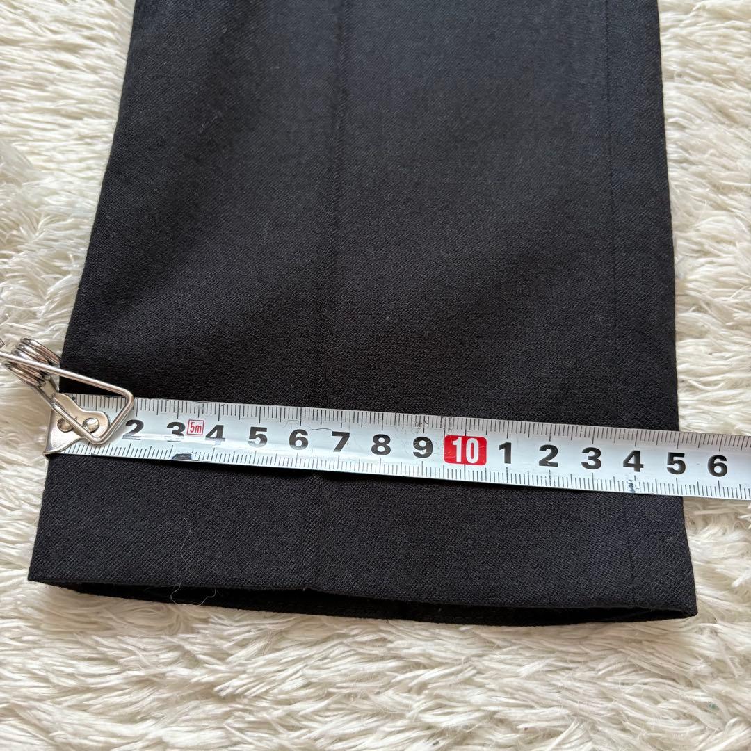 PT01 スラックス ノープリーツ ストレッチ ウール 46