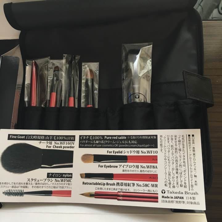 専用ページtakeda メイク ブラシ 国産 高品質 新品未使用