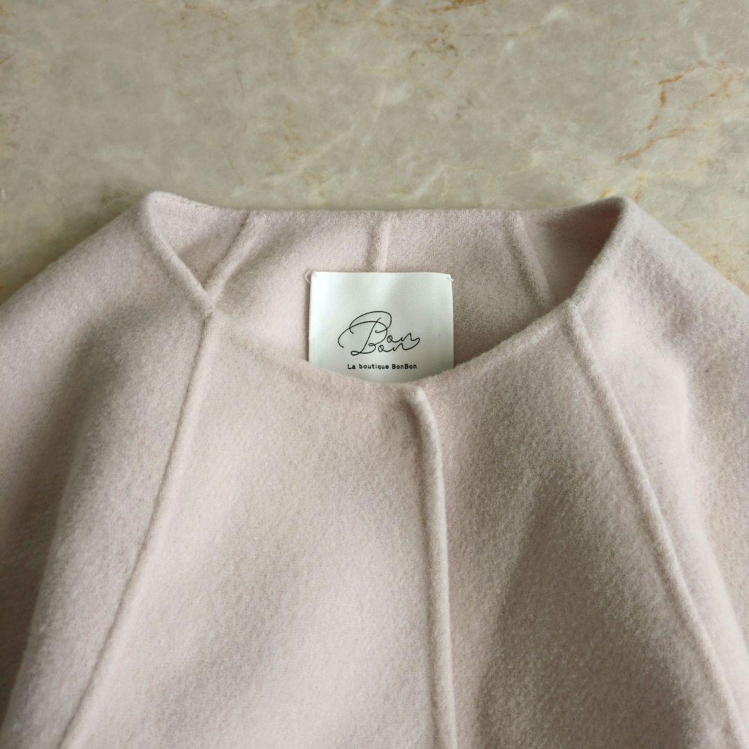 チョコ様　ラブティックボンボン　ライトラグランフレアコート　ピンク　Aライン