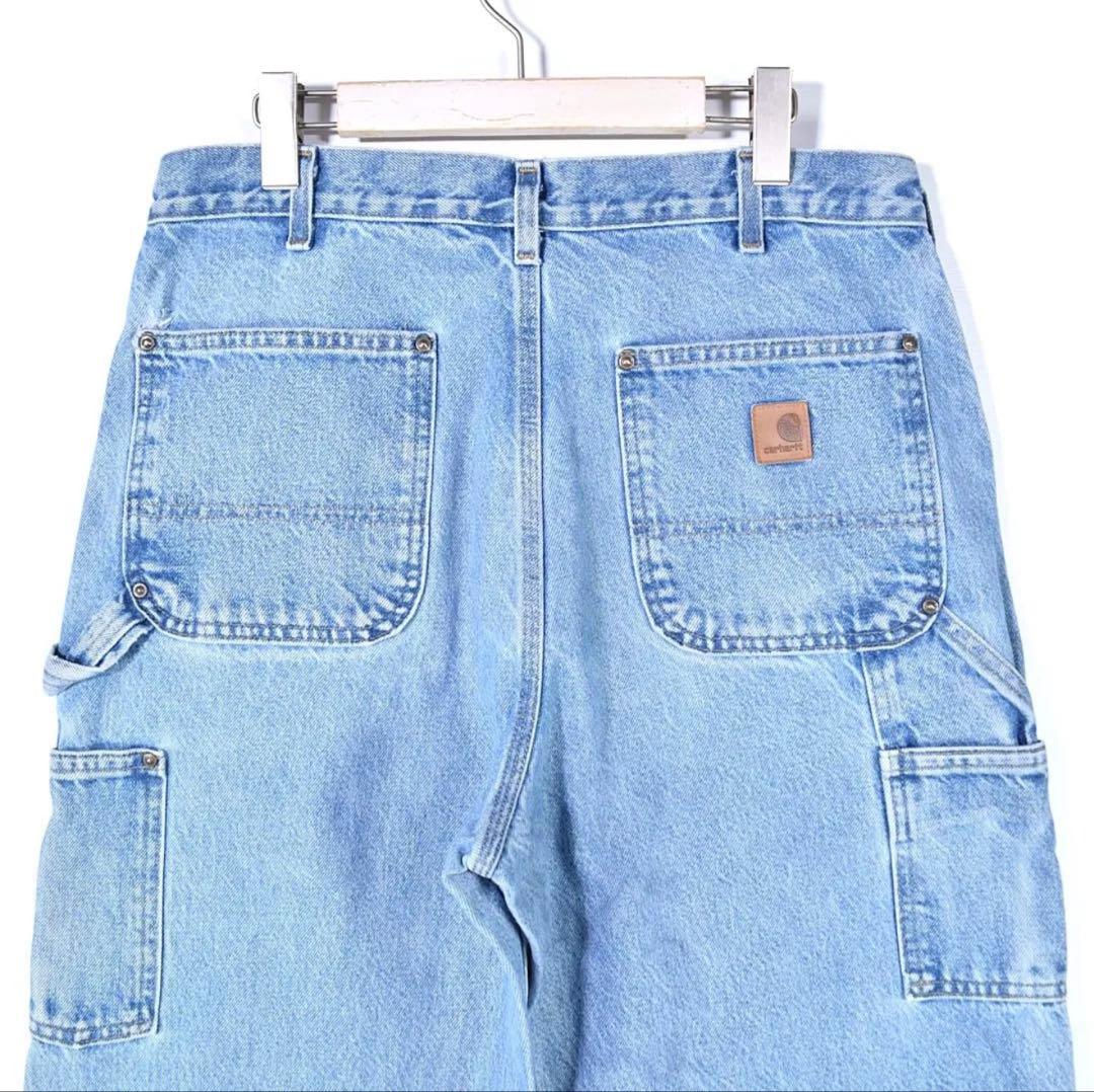断*K様 Carhartt カーハート ダブルニーデニム メキシコ製 W34 L