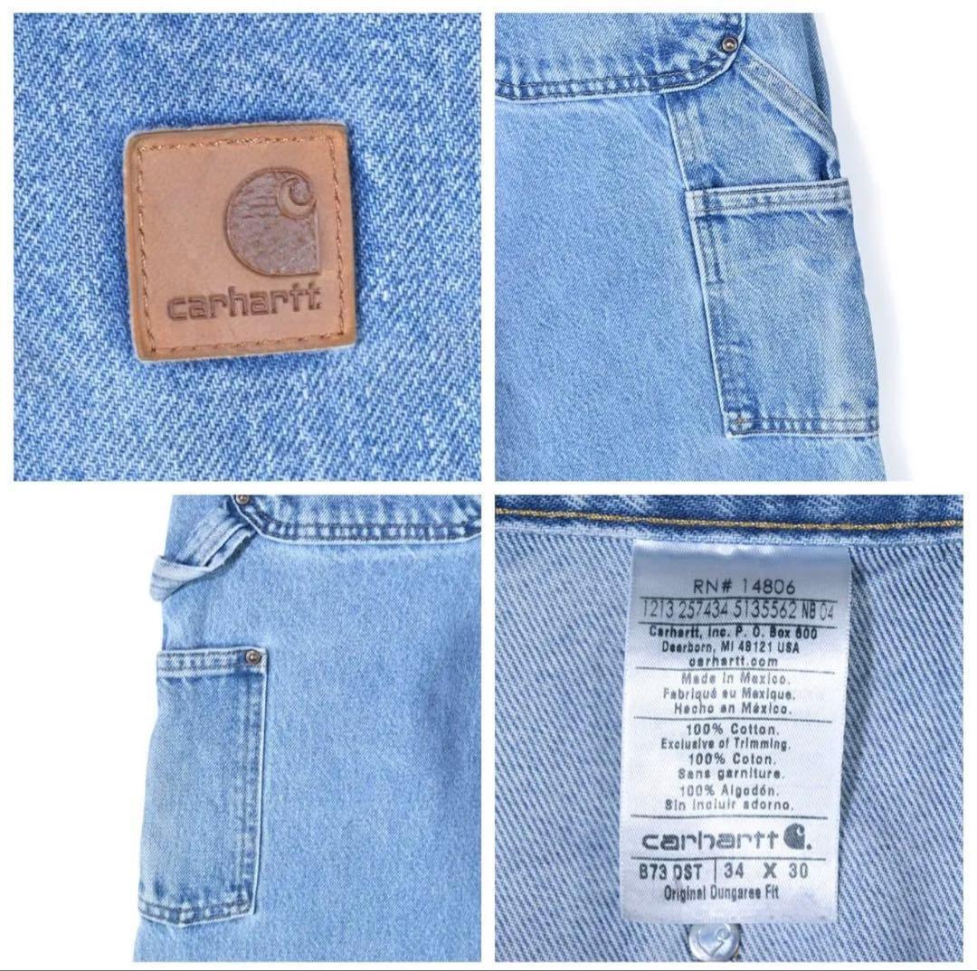 断*K様 Carhartt カーハート ダブルニーデニム メキシコ製 W34 L