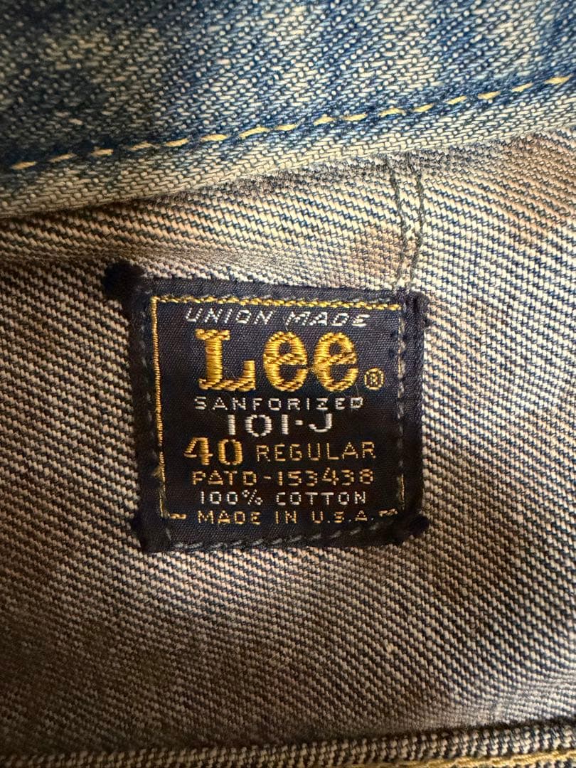Lee 101-J デニムジャケット 40 REGULAR