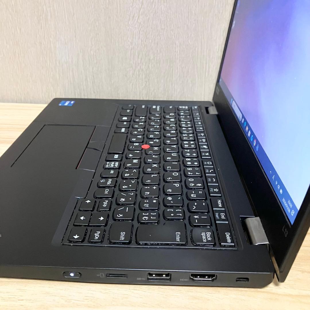 第11世代！Lenovo ThinkPad L13 Windows11 i5