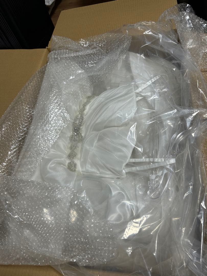 ウエディングドレス　クリーニング済　7号〜11号 Ａライン