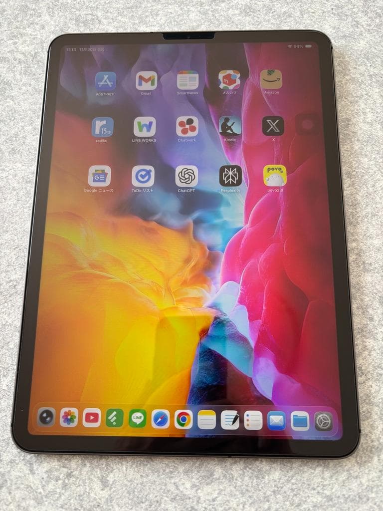 ipad pro 11インチ 第2世代（2020）128G Wifi+セルラー