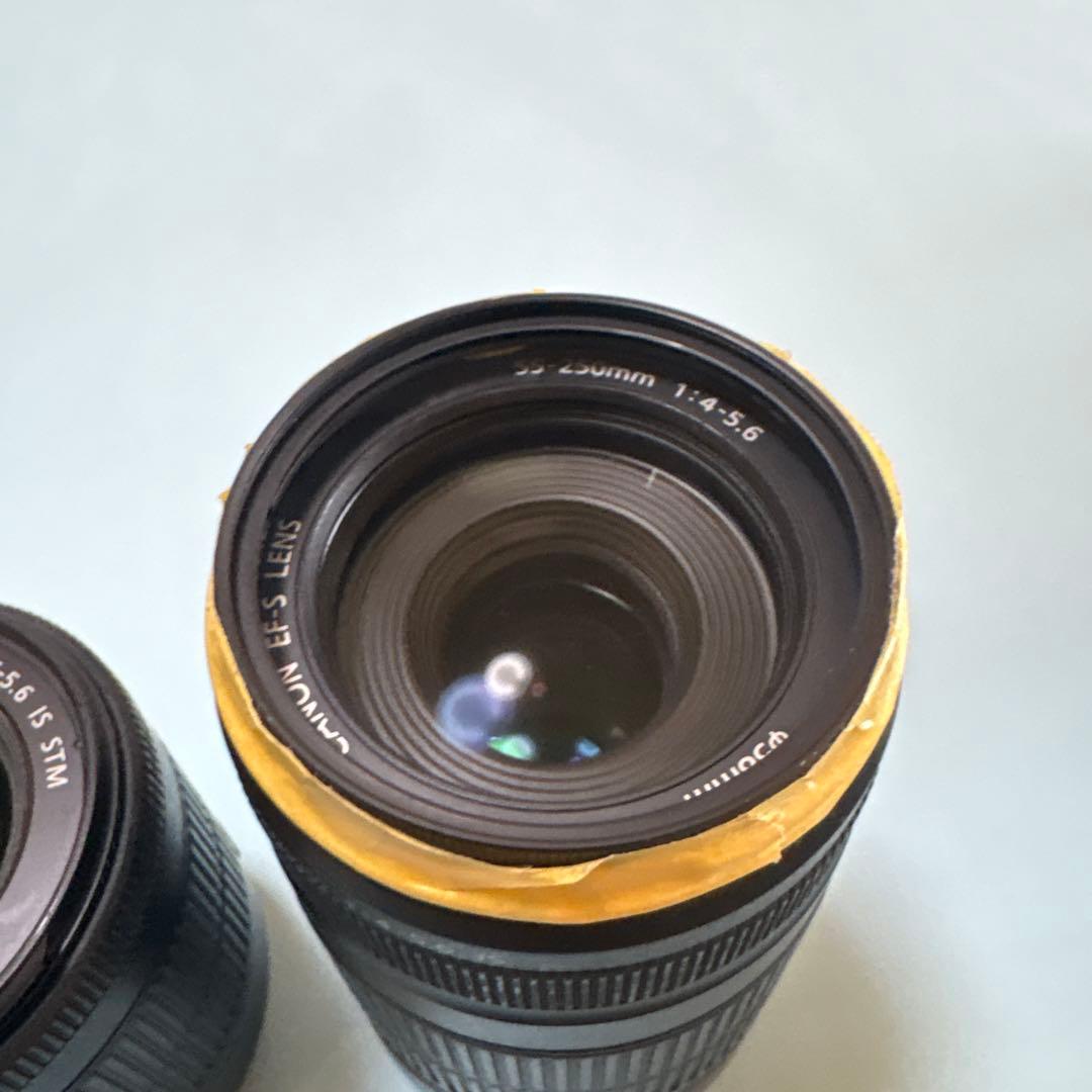 Canon ズームレンズ EF-S 18-55mm & 55-250mm