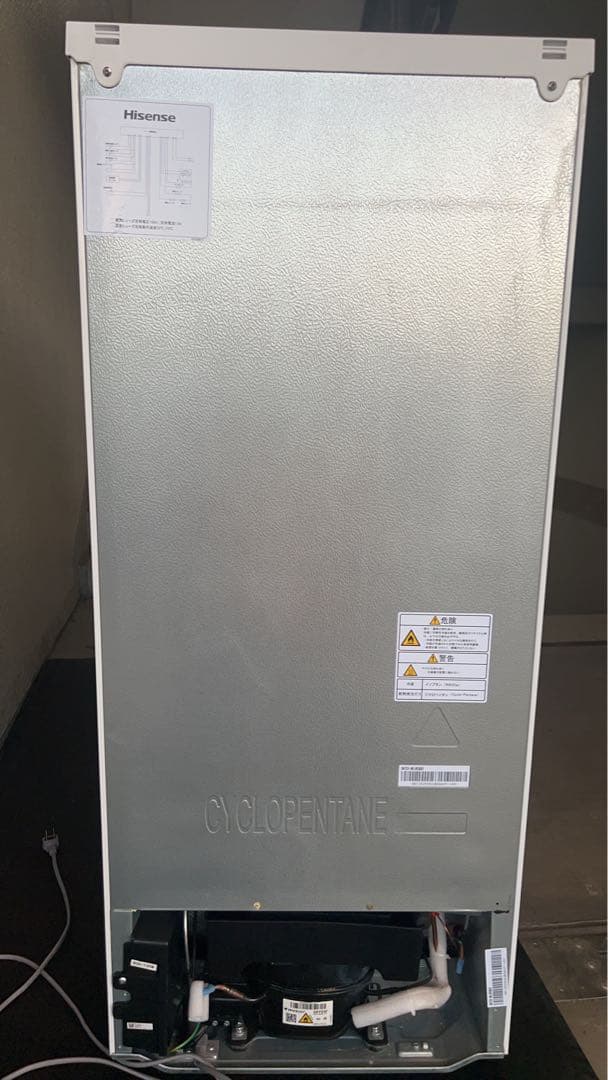 Hisense ホワイト 冷蔵庫