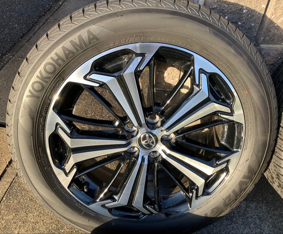 【ピー助】 RAV4 PHV 19インチ 純正ホイール＋タイヤ４本セット