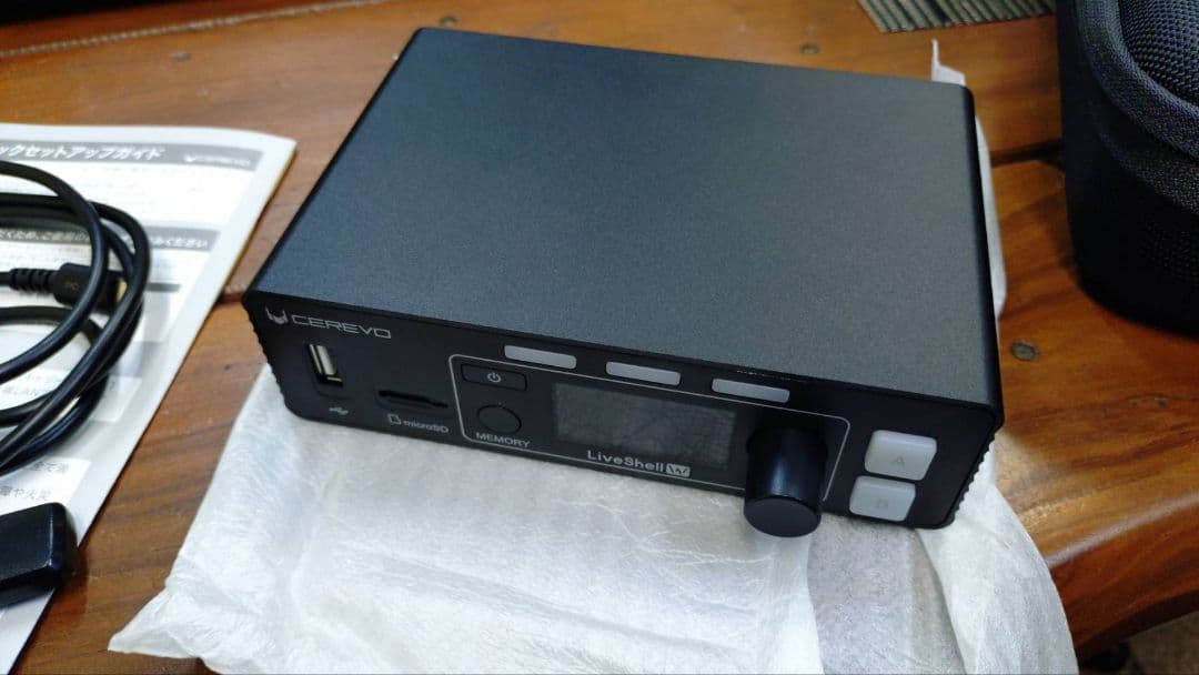 Cerevo LiveShell W ブラック