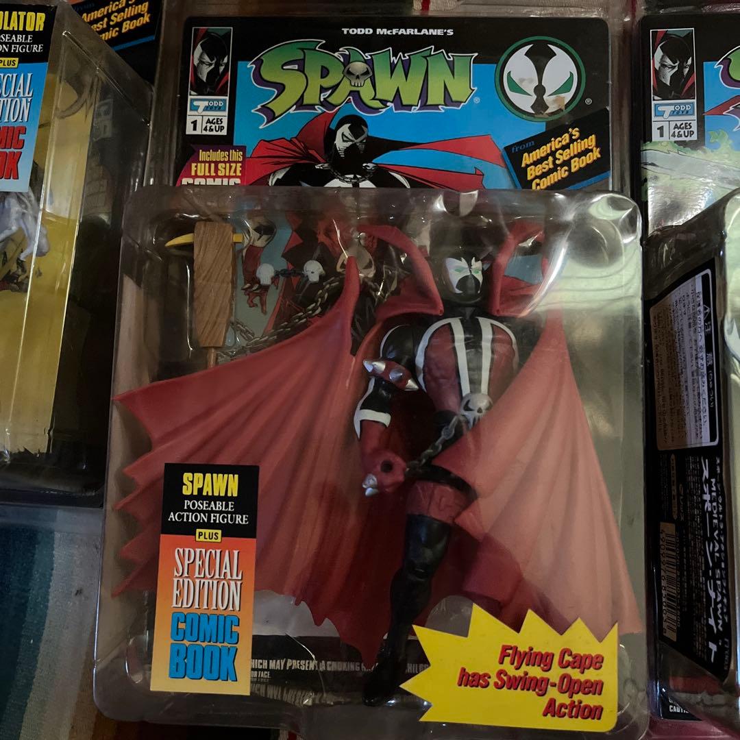 スポーンシリーズ①11点セットBOOK付きブリスターパックおまけアンジェラ