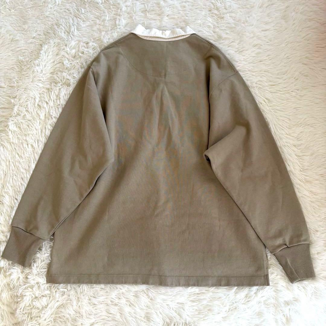 新品　スピックアンドスパン 23秋冬 ラガーシャツ　ロンT フリーサイズ