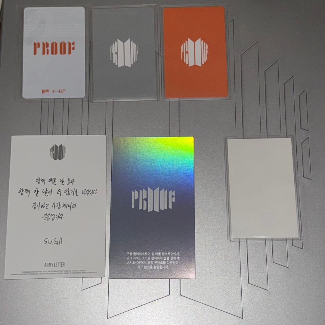 BTS ユンギ PROOF collector's Edition セット